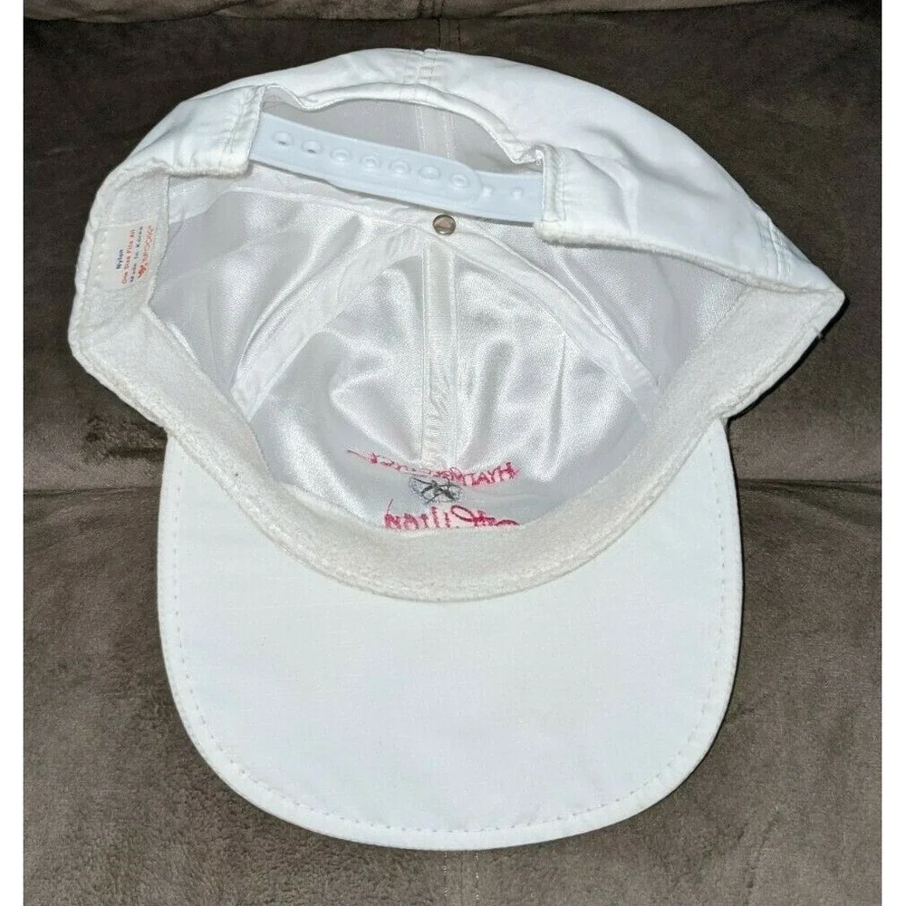 HYATT REGENCY HOTEL Hilton Head, South Carolina snapback Hat Cap White VINTAGE